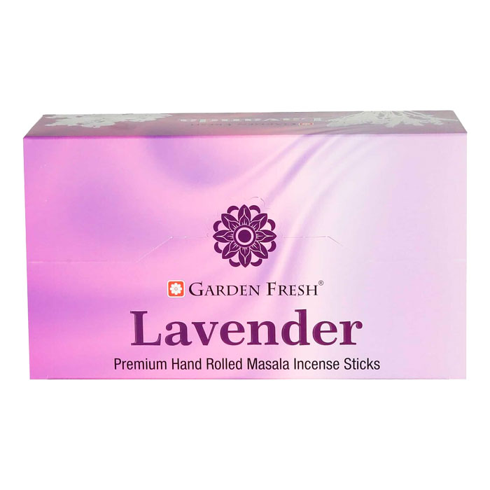 Garden Fresh Lavender Premium Hand Rolled Incense
