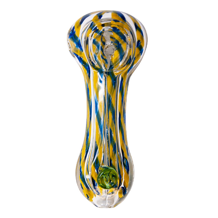 Insideout Rope design glass pipe 3.5 Inches