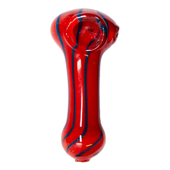 Assorted Design Insideout Glass Pipe 3.5 Inches