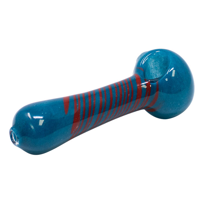 Firozi Color Inside out Frit 4 Inches Glass Pipe 