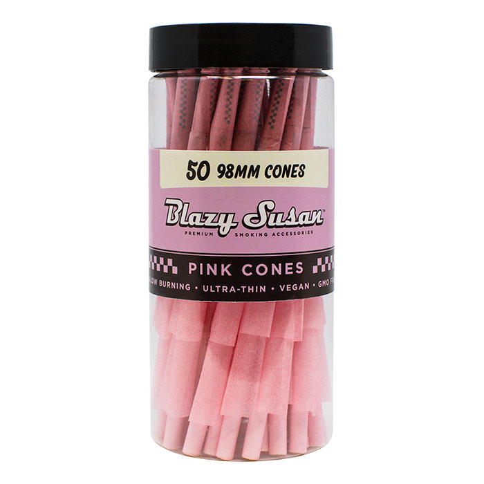 Blazy Susan 98mm Pink Cones 50 Per Pack