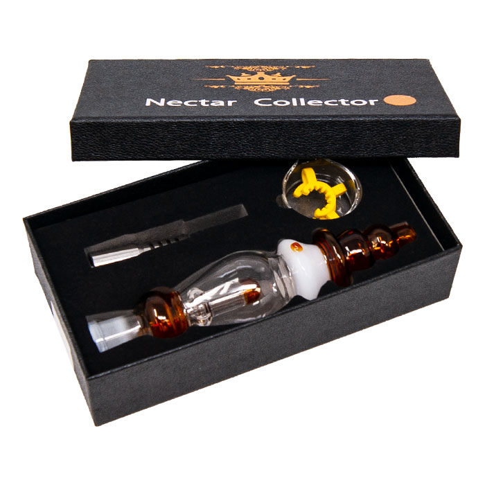 Amber King Nectar Collector Gift Set 14mm