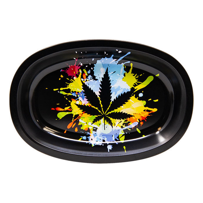 Mary Jane Single Small Oval Rolling Tray