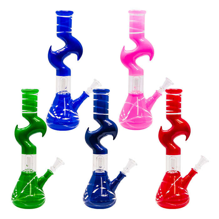 12 Inches Blue Kink Percolated Zong Bong