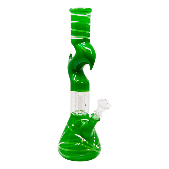 12 Inches Green Kink Percolated Zong Bong