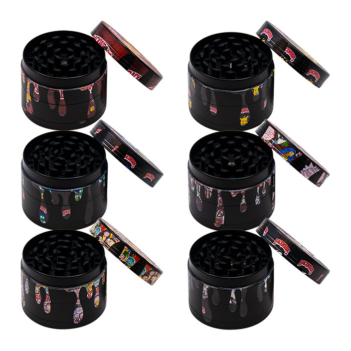 Backwoods Animated 4 Stage Grinders Display Of 12