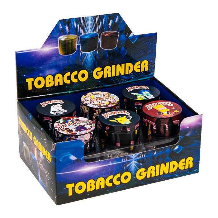 Backwoods Animated 4 Stage Grinders Display Of 12