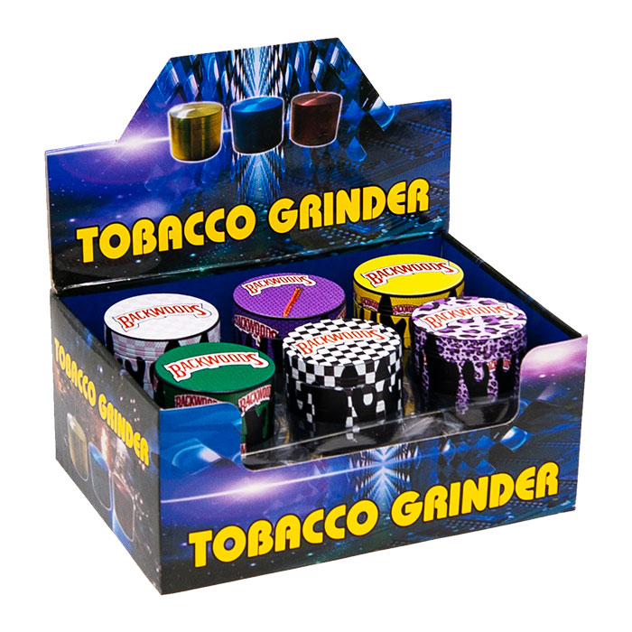 Backwoods 4 Stage Grinder Display Of 12