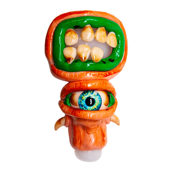 Funny Monster Hand Pipe 5 Inches