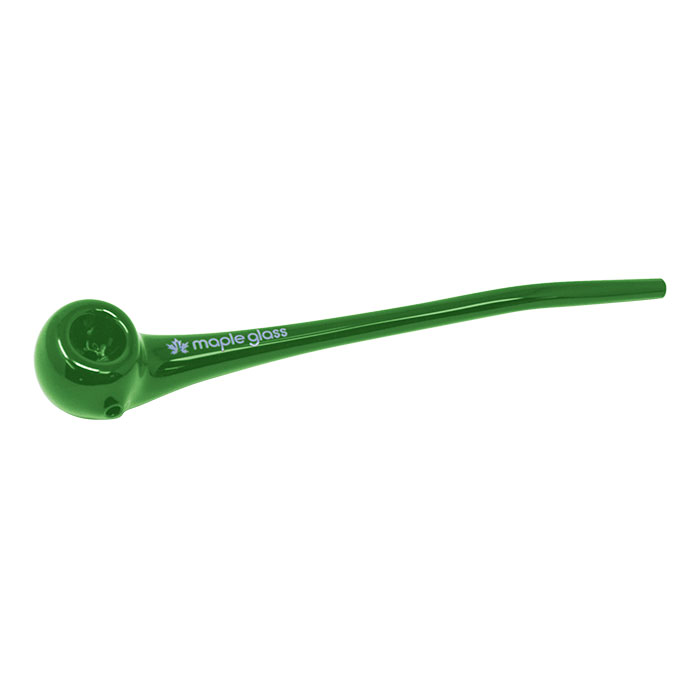 Maple Glass Jade Green Gandalf Straight Pipe 10 Inches