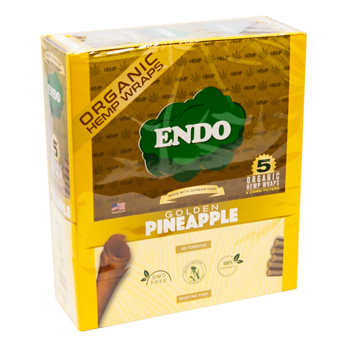Endo Golden Pineapple Organic Hemp Wraps