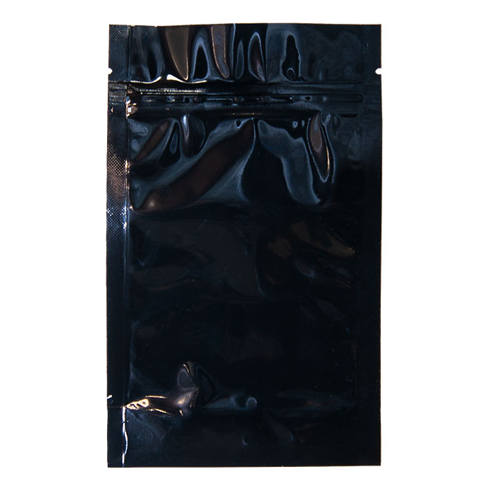 Black Apple Smelly Proof Bag 5 x 8 x 2.3 Inches Pack Of 30 Baggies