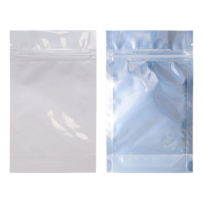 White And Clear Apple Bag 6 x 9 x 2.5 Inches Pack Of 20 Baggies