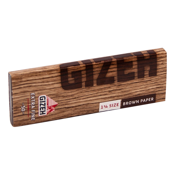 Gizeh Brown Extra Fine Rolling Paper Display Of 25 Booklets