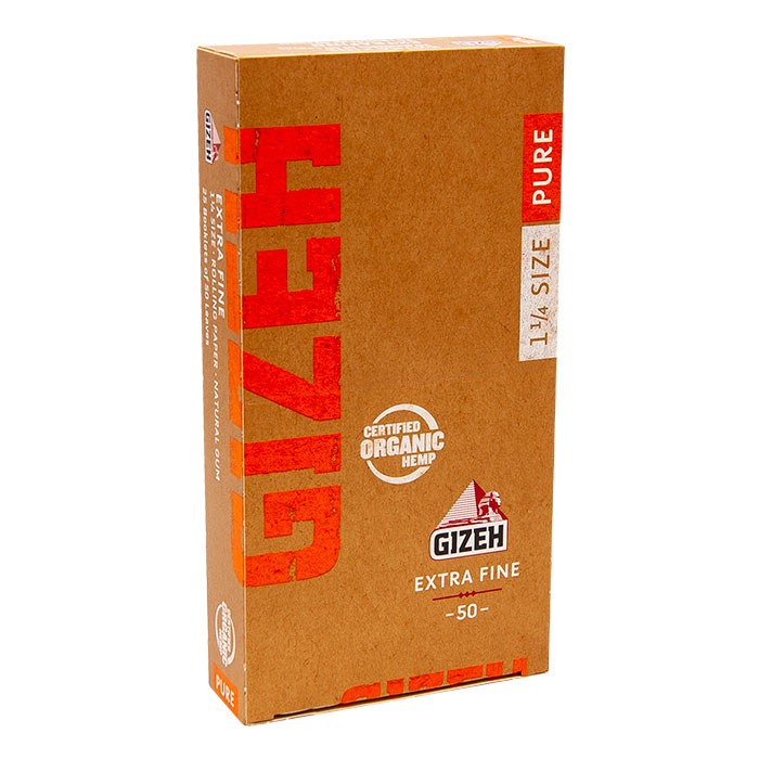 Gizeh Extra Fine Pure Rolling Paper Display Of 25 Booklets