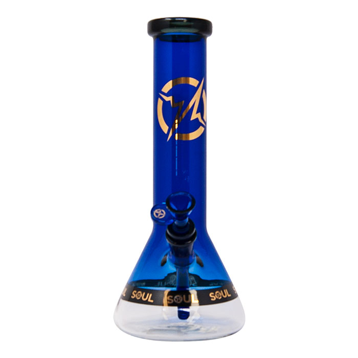 Blue Reborn Series 12 Inches Beaker Bong By Soul Glass