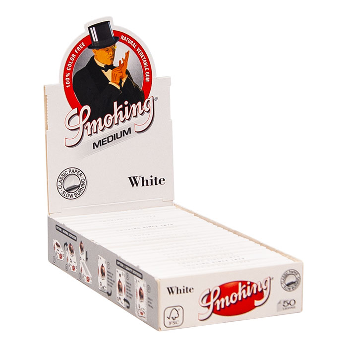 SMOKING WHITE ROLLING PAPERS