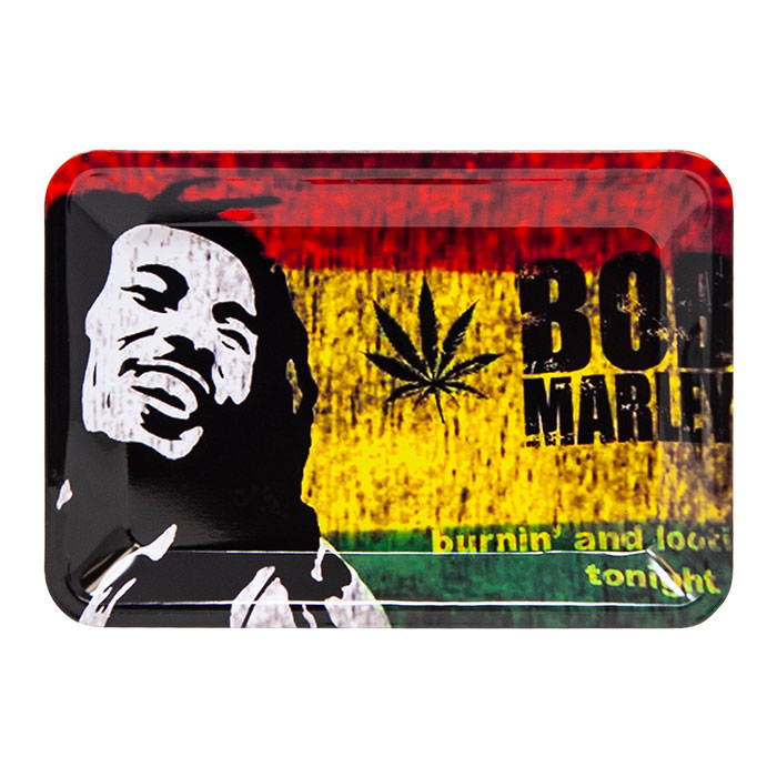 Bob Marley Medium Rolling Tray Bob Marley Medium Rolling Tray