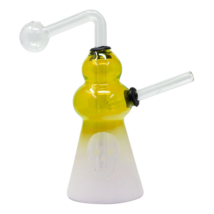 Yellow Ombre Oil Bong