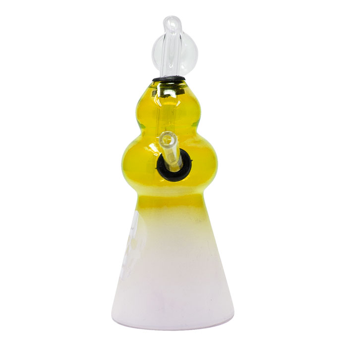 Yellow Ombre Oil Bong