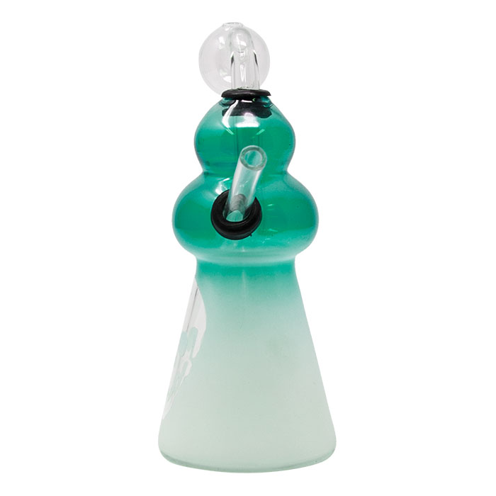 Teal Ombre Oil Bong