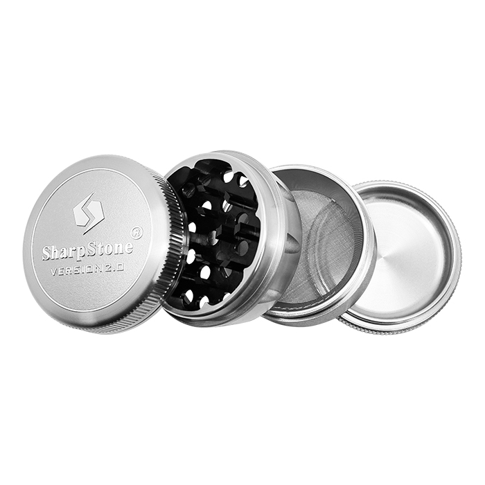 Sharp Stone Silver V2 Grinder Hard Top