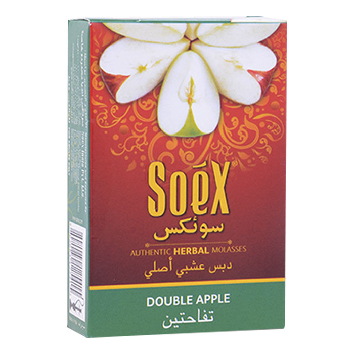 Soex Double Apple Herbal Molasses Pack of 10