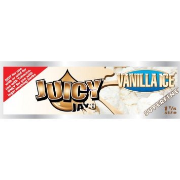 Juicy Jay Vanilla Ice Superfine Rolling Paper 1.25 Ct 24
