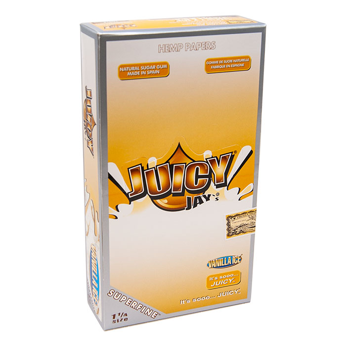 Juicy Jay Vanilla Ice Superfine Rolling Paper 1.25 Ct 24