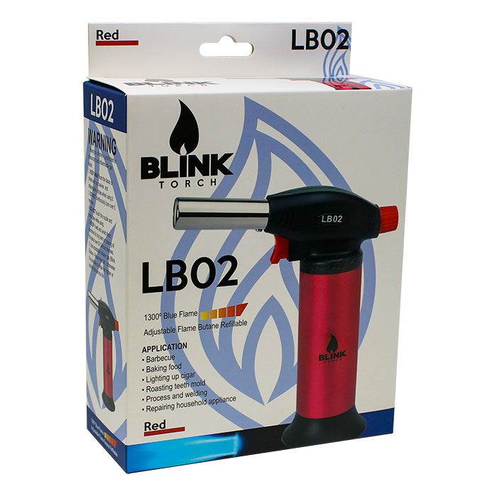 Red Blink 7 Inches Torch Lighter 