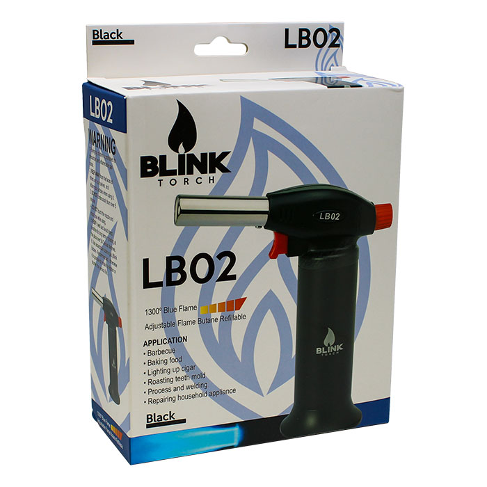 Black Blink 7 Inches Torch Lighter 