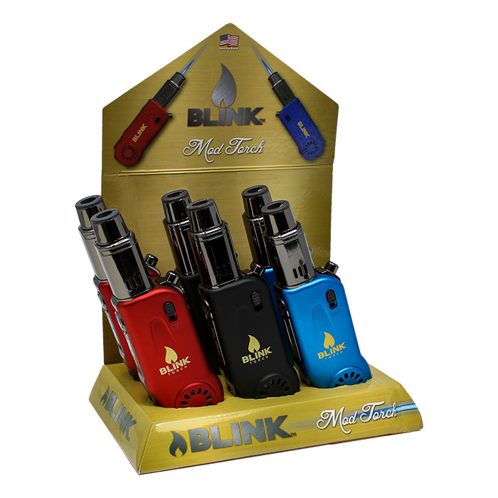 Blink Mod Torch Lighter Display of 6