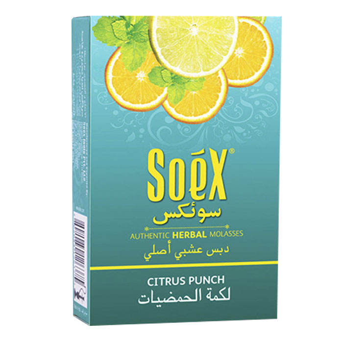 Soex Citrus Punch Herbal Molasses Pack of 10