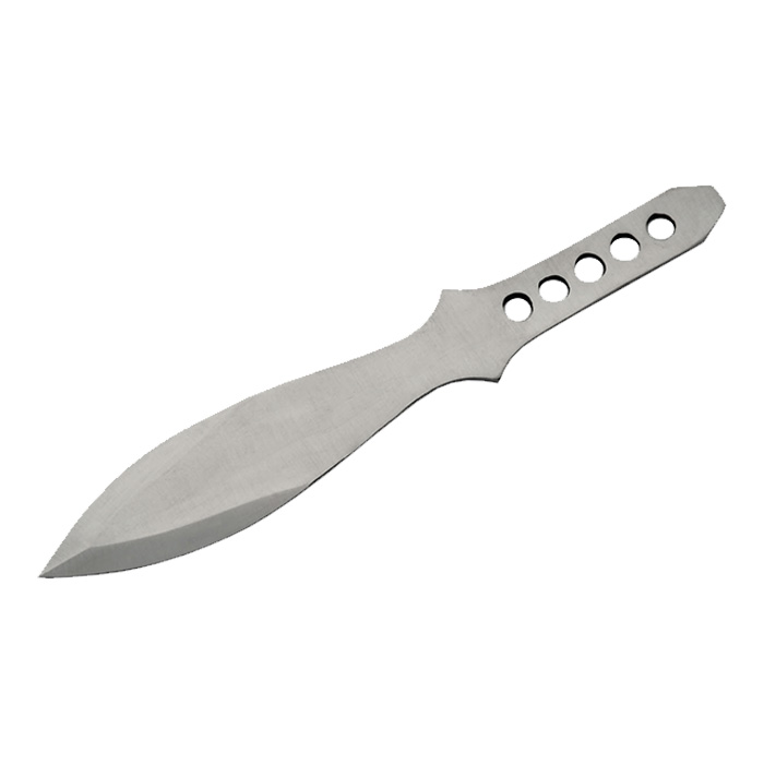 Silver Straight Throwing Knife 10 Inches