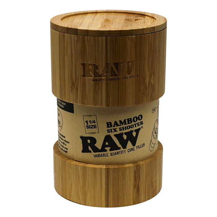 Raw Bamboo Six Shooter Cone Filler 1.25
