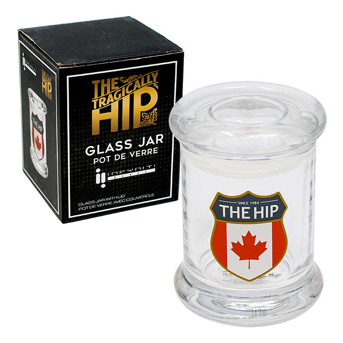 The Tragically Hip Glass Storage Jars Hip Crest