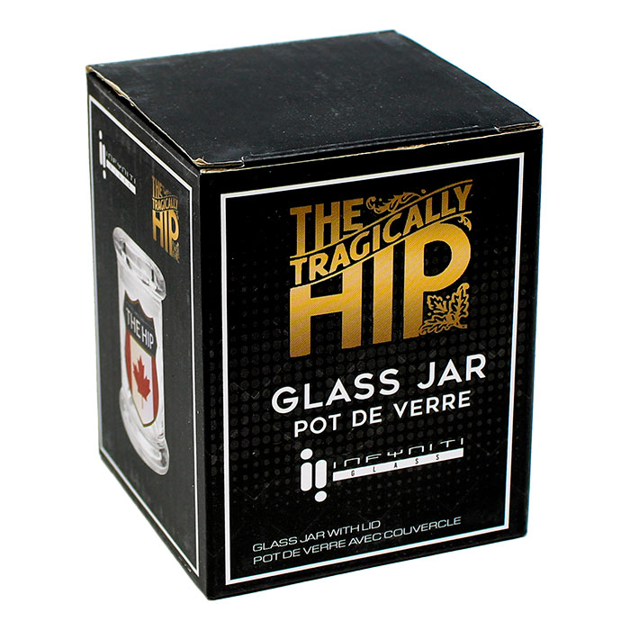 The Tragically Hip Glass Storage Jars Hip Crest
