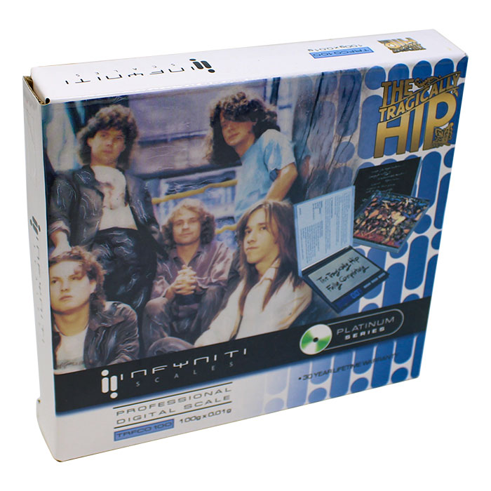 The Tragically Hip Fully Completely CD Licensed Digital Pocket Scale