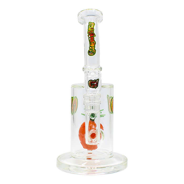 Ganjavibes 8.5 Inches Pineapple perc Waterpipe & Dab rig With Quartz Banger