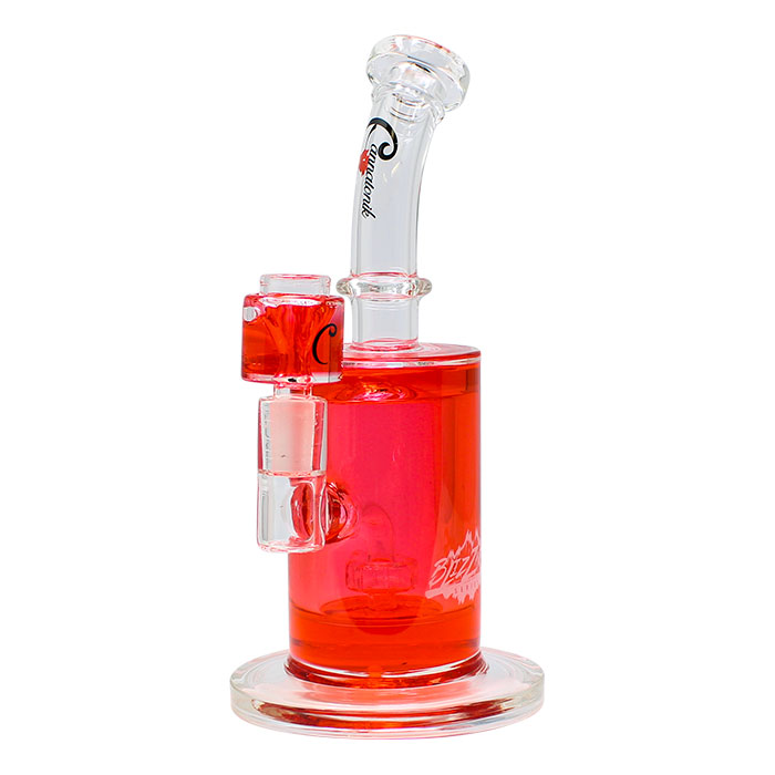 Red Cannatonik Blizzard Series Bong 9 Inches
