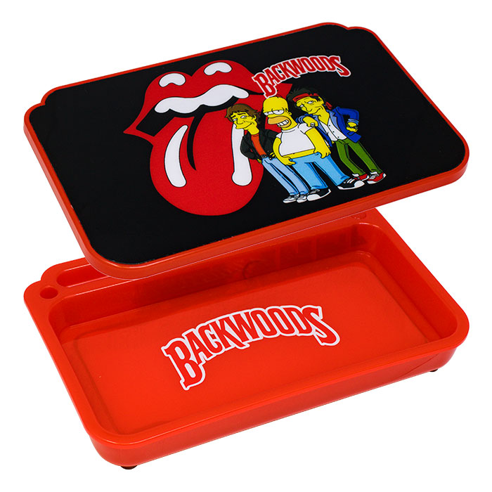 Bart Simpson Led Rolling Tray With Lid