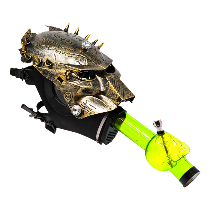 Predator Golden Green Gas Mask