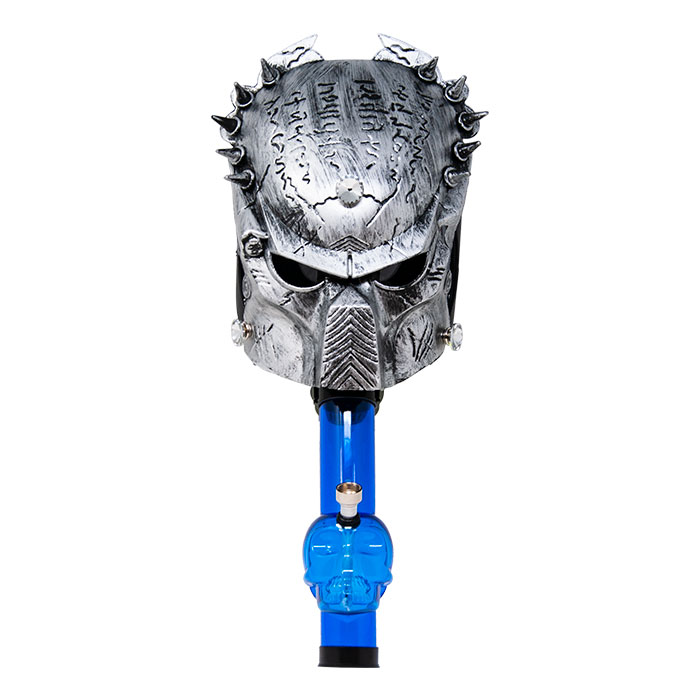 Predator Silver Blue Gas Mask