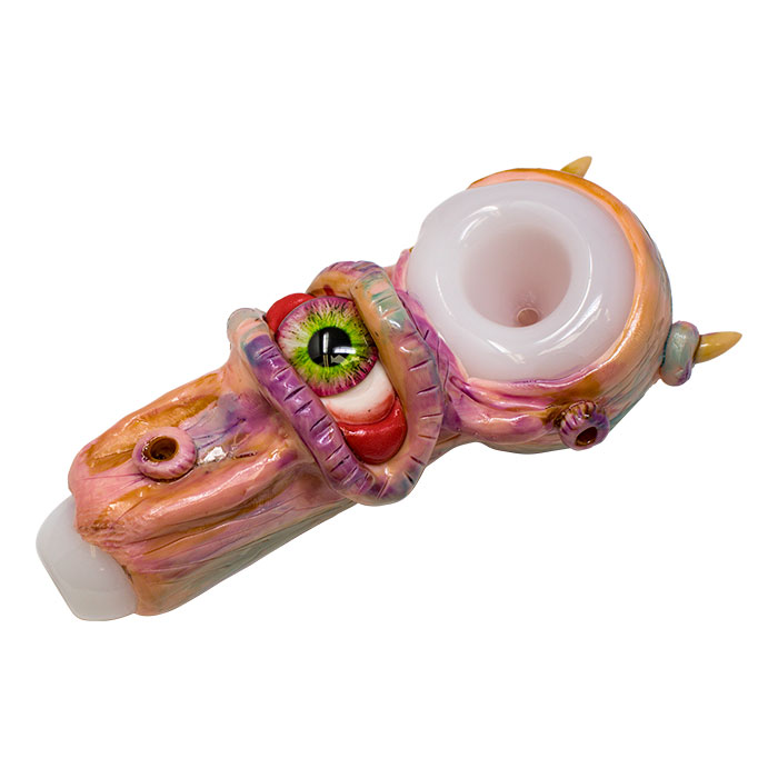 One Eyed Fictional Hand Pipe 5 Inches