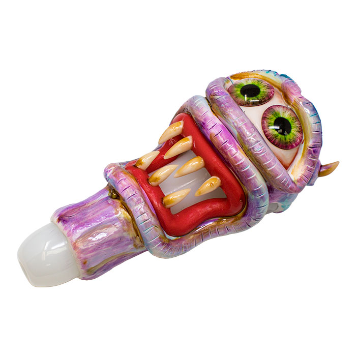 Humorous Face Hand Pipe 5 Inches
