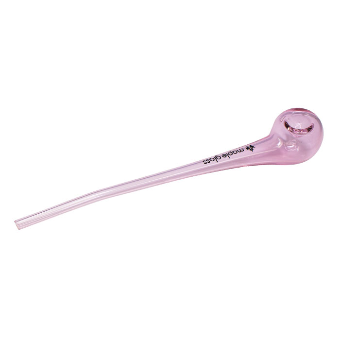 Maple Glass Pink Gandalf Straight Pipe 10 Inches