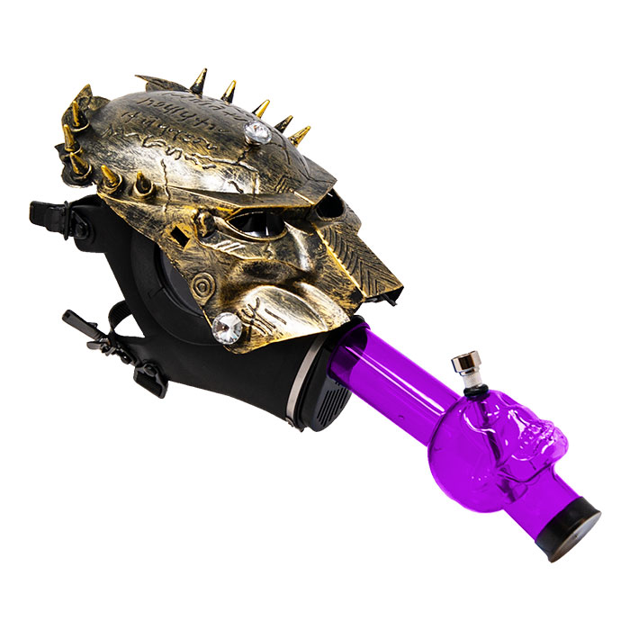 Predator Golden Purple Gas Mask