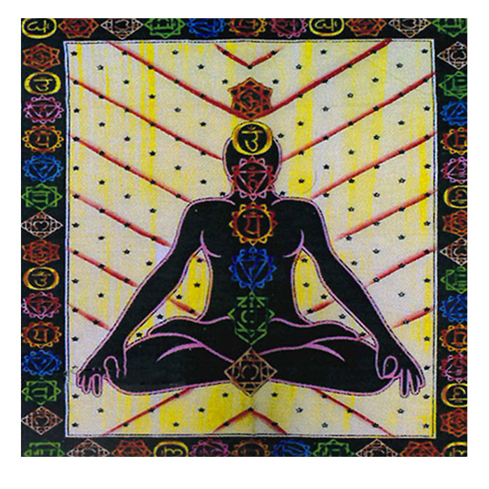 Cotton 7 Chakra-  Place of Balance between Spirit ,Body And Health