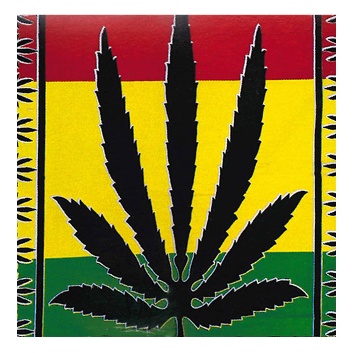 Cotton Leaf Marijuana Wall Flag