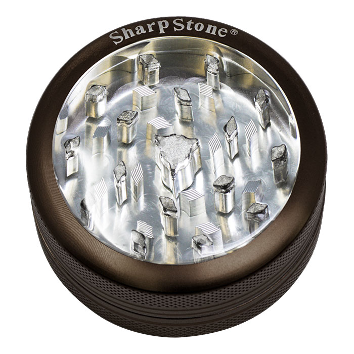 Champagne Sharp Stone Two Stage Aluminum Grinder